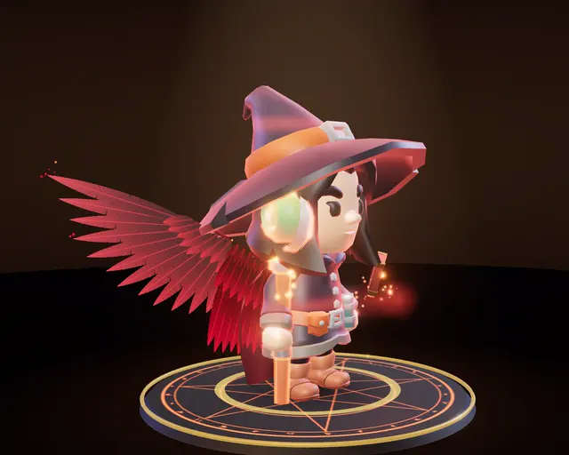 Mago no pedestal